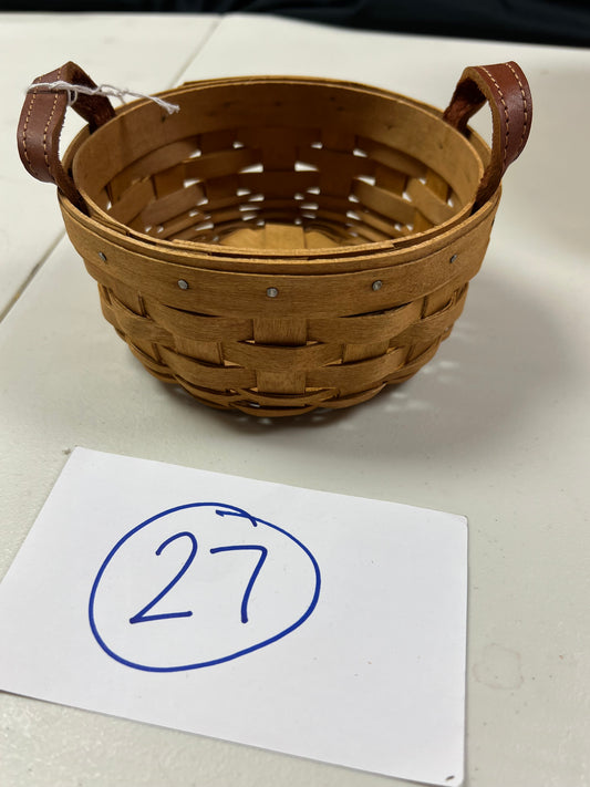 Longaberger button basket