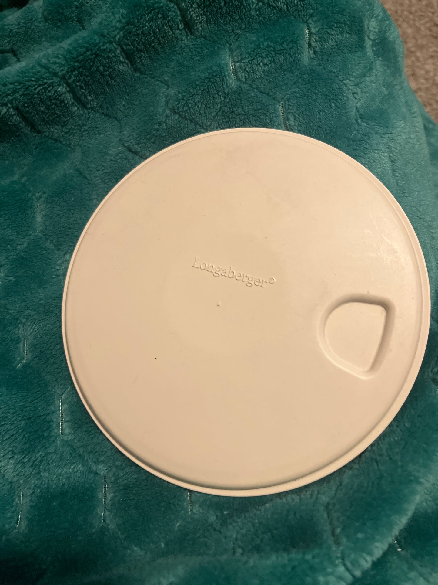 Longaberger 6” round lid