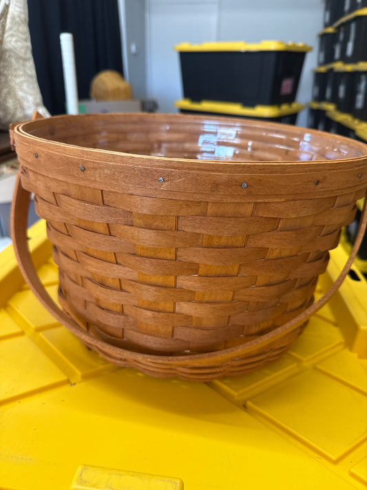 Longaberger Apple basket with protector