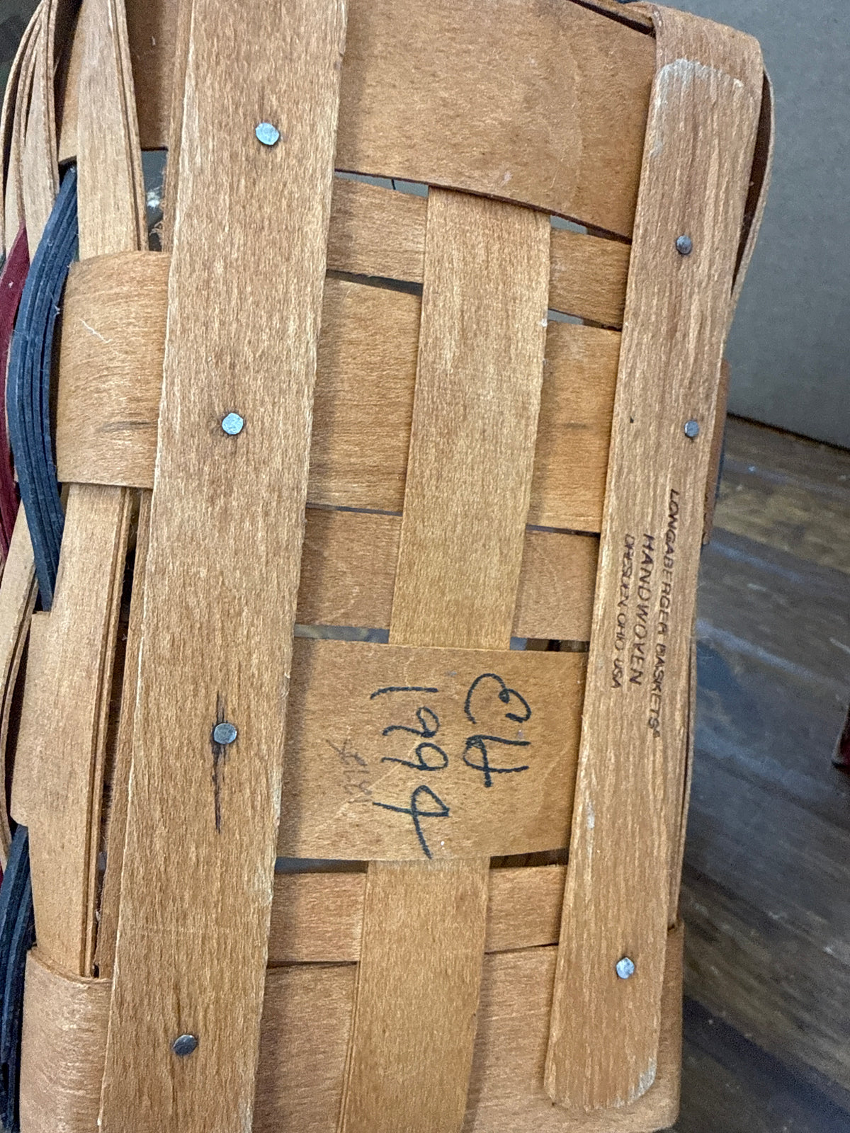 Longaberger medium vegetable basket