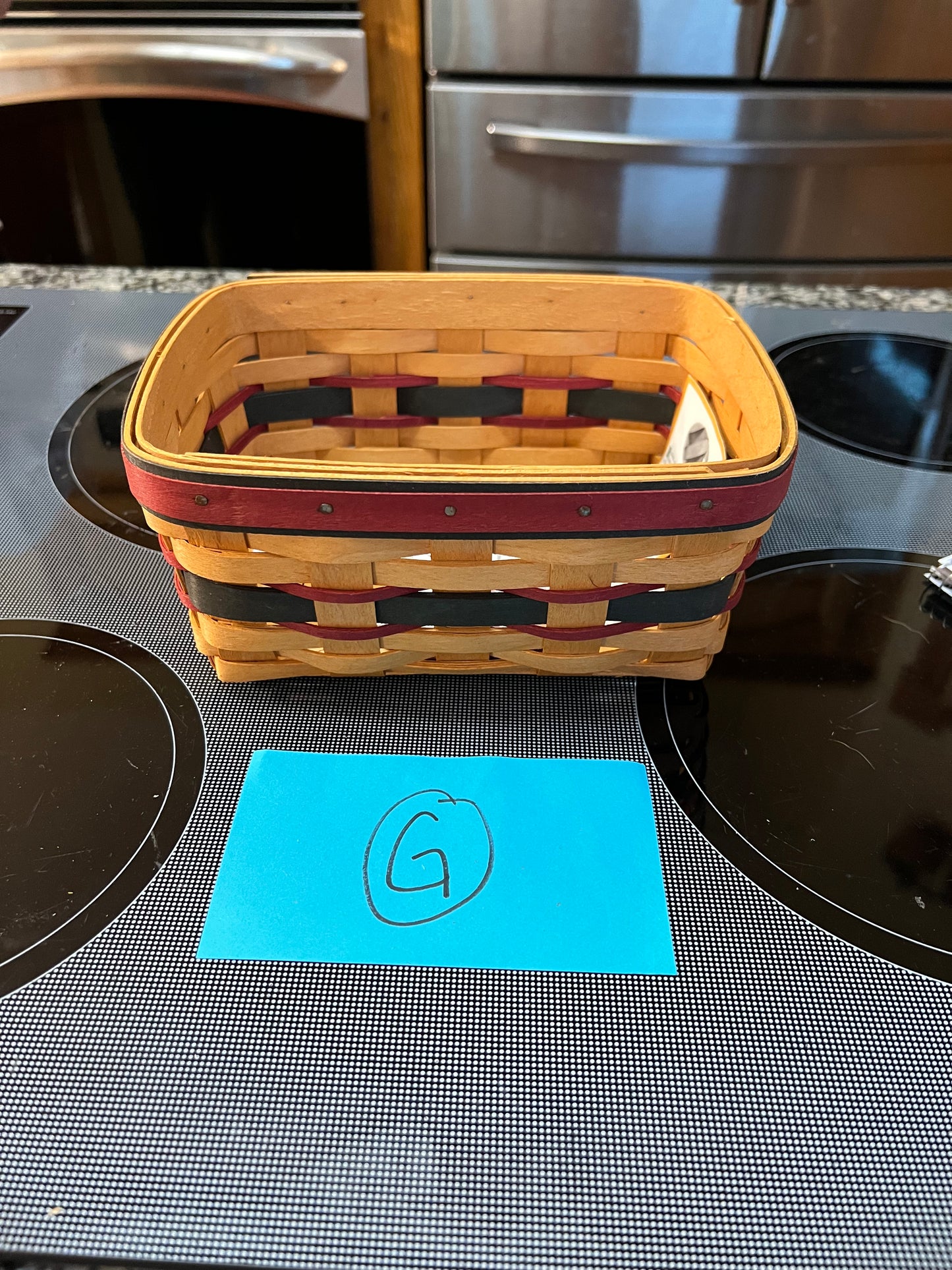 Longaberger Father’s Day address basket