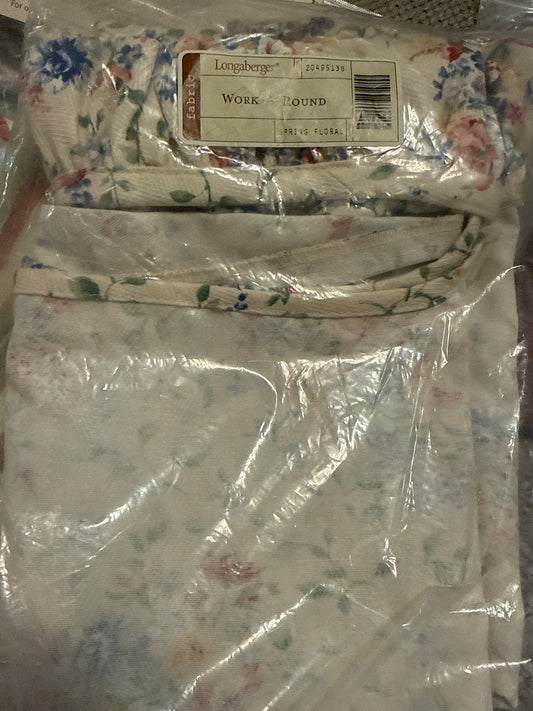 Longaberger work around liner in spring floral