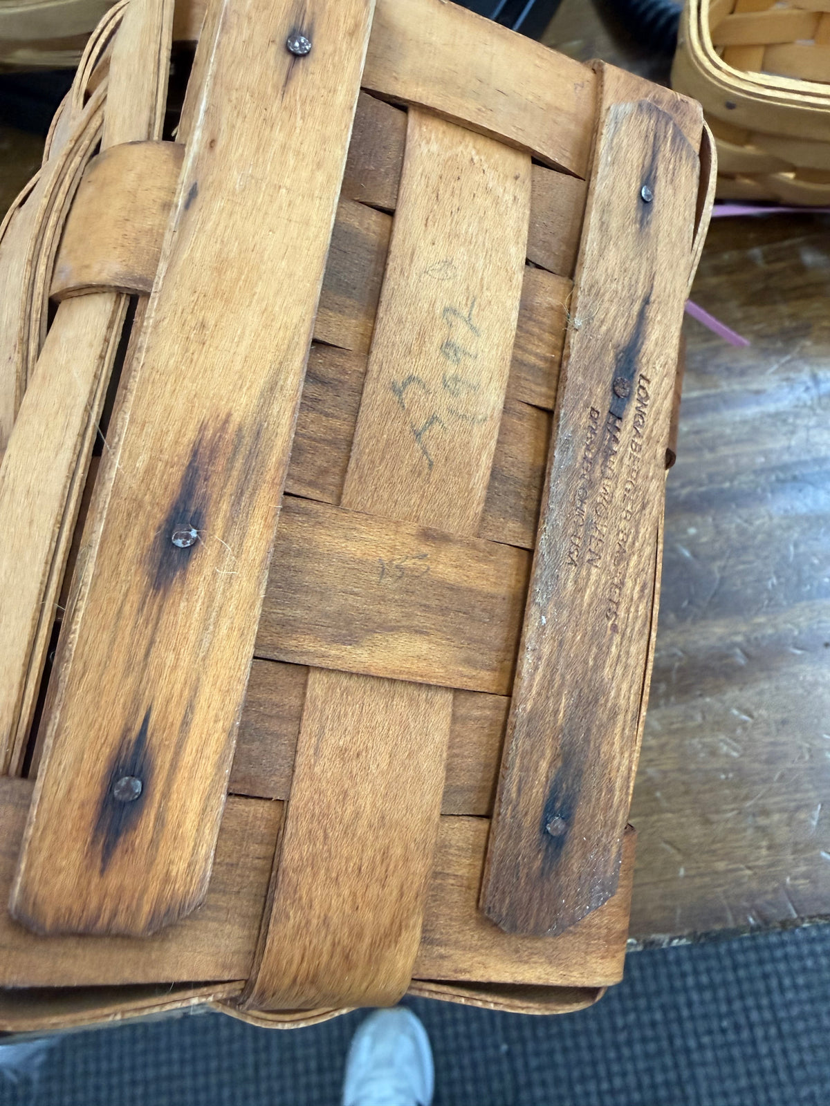 Longaberger kiddie purse basket