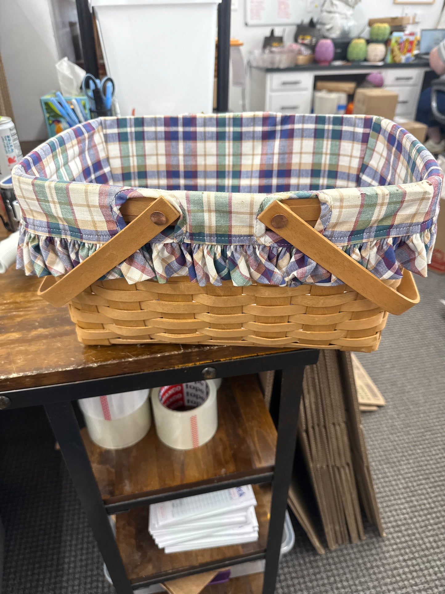 Longaberger medium market with liner