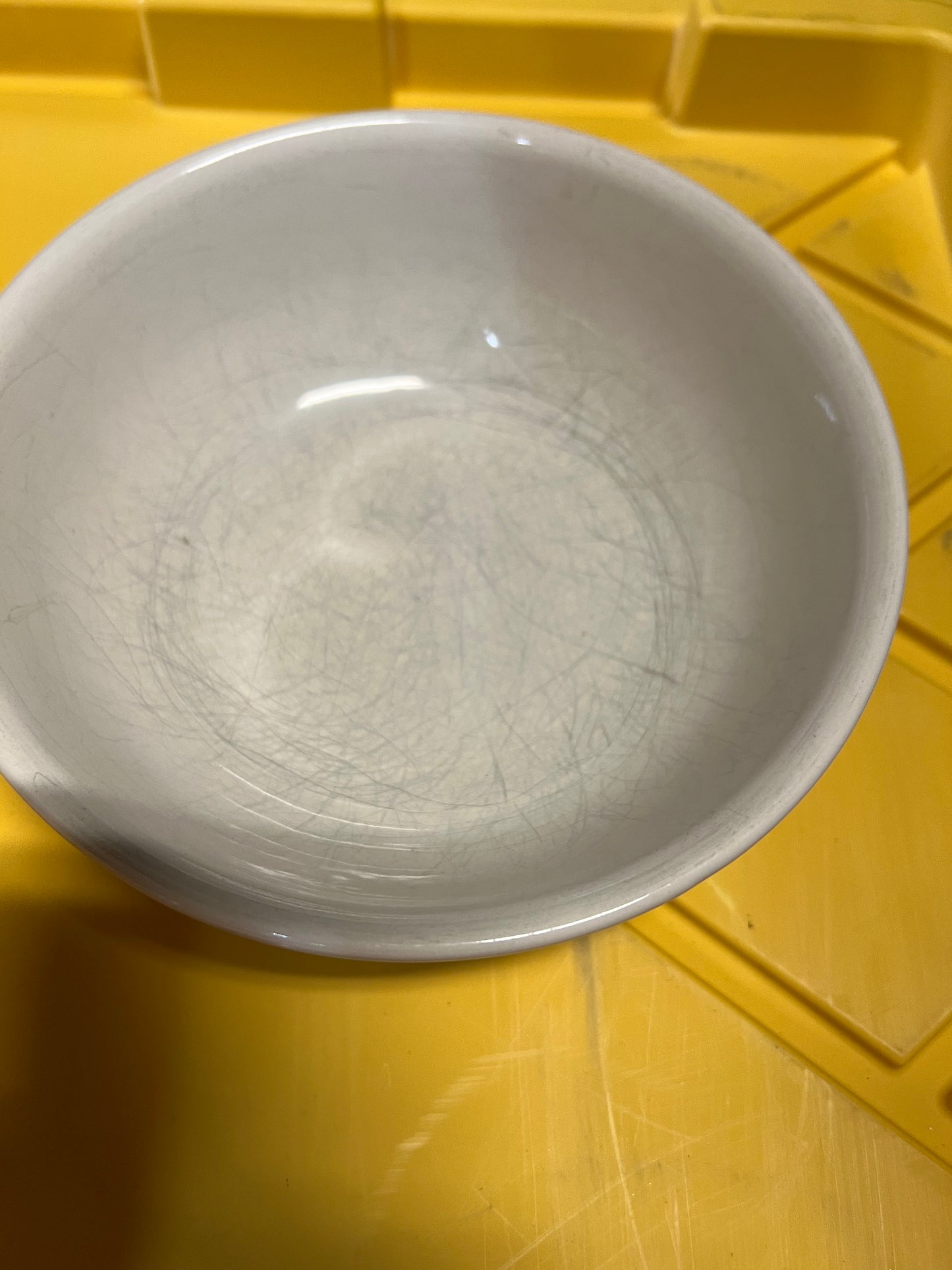 Longaberger large cereal bowl in classic red