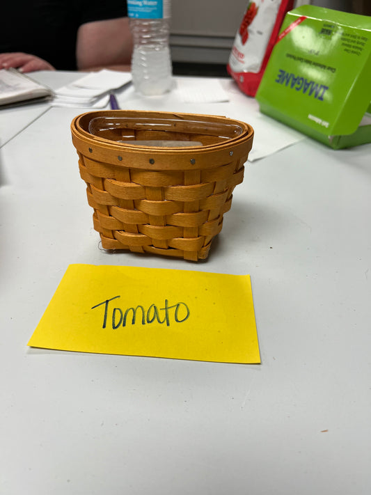 Longaberger Oregano Basket with protector