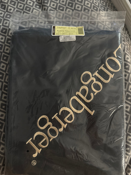Longaberger Banquet Tablecloth in Black