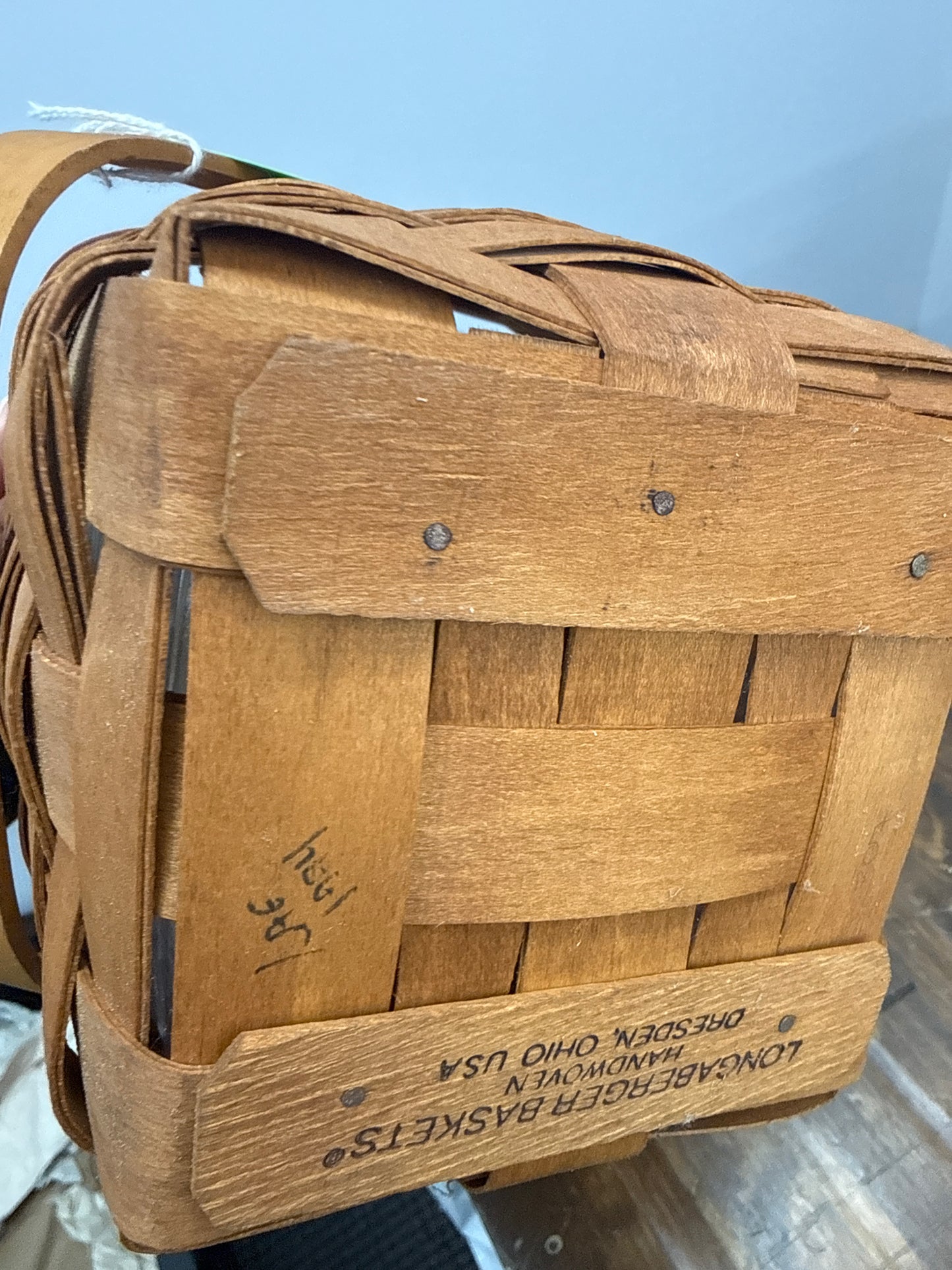 Longaberger 1994 bee basket with protector
