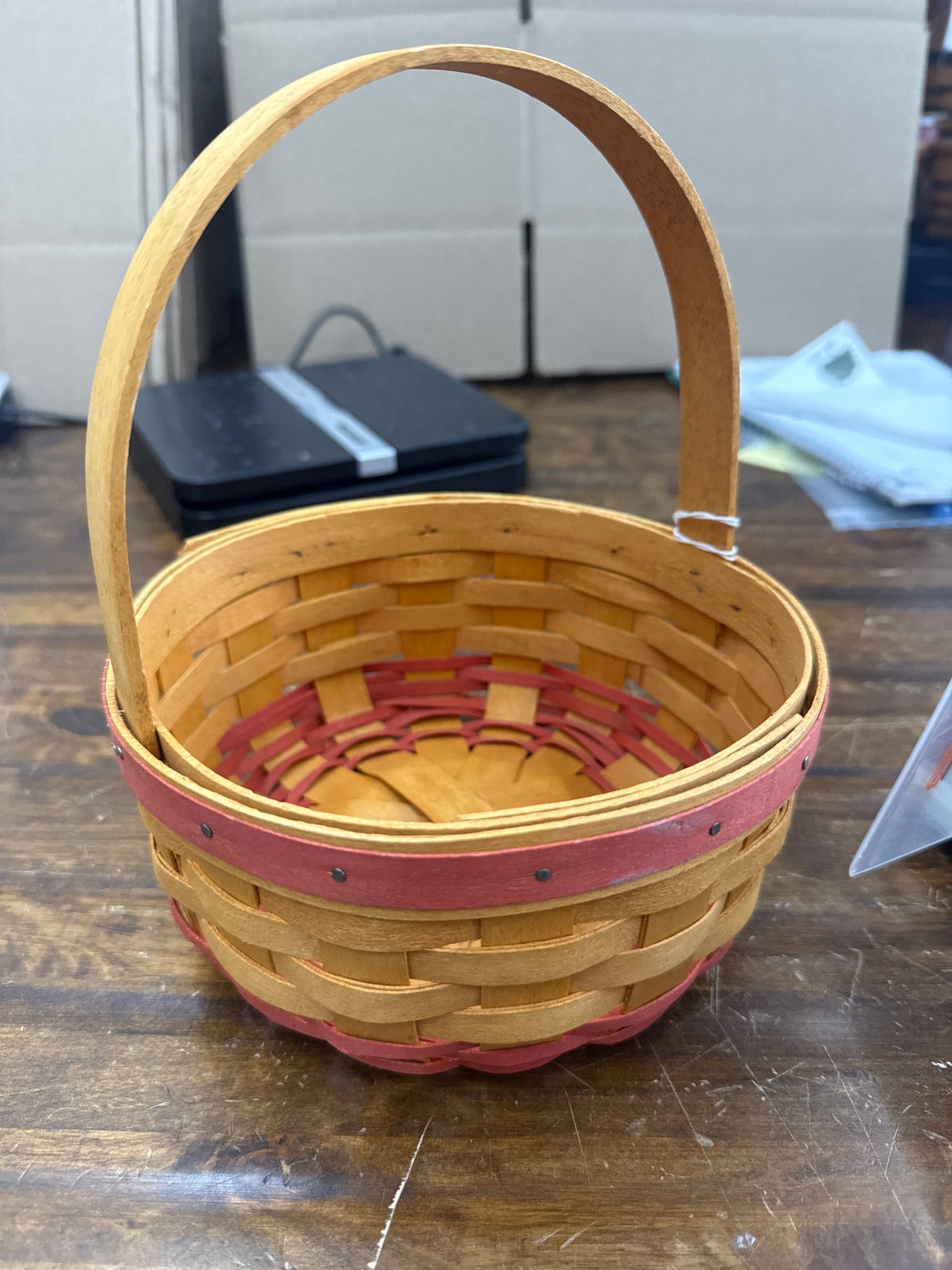 Longaberger rings and things basket