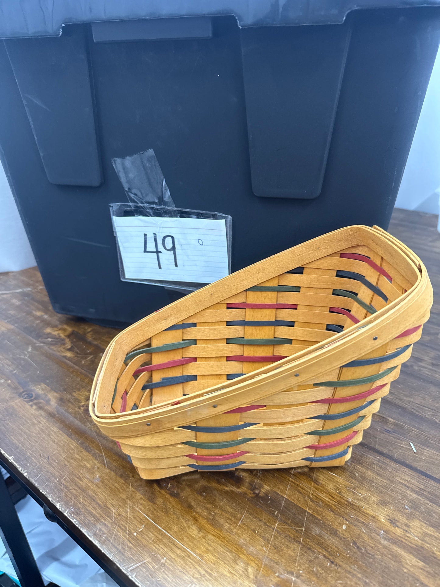 Longaberger small vegetable