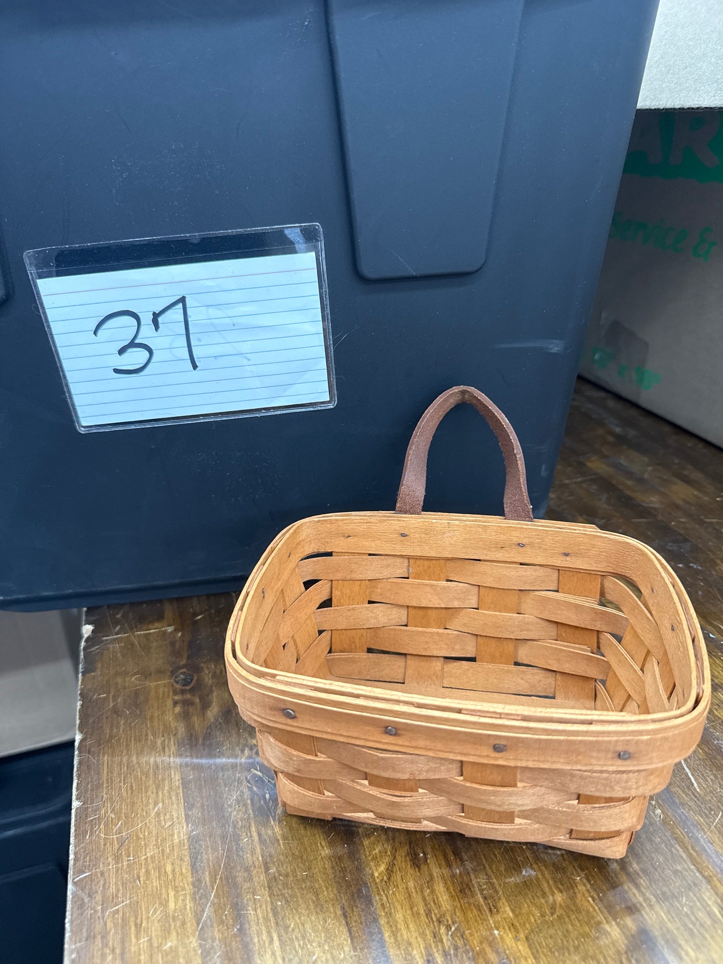 Longaberger small key basket
