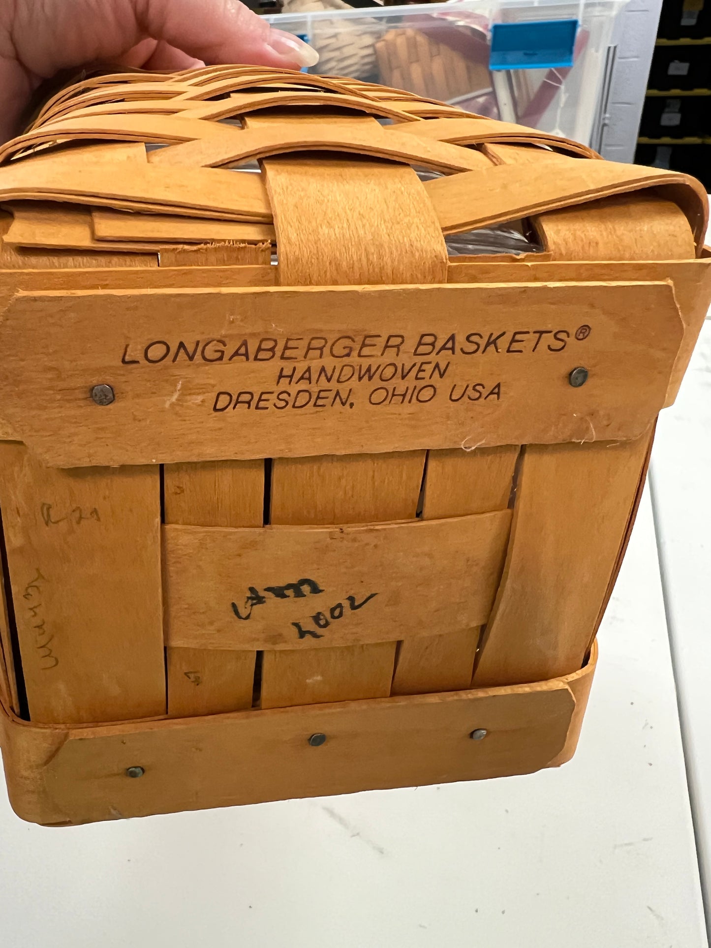 Longaberger Medium Spoon Basket