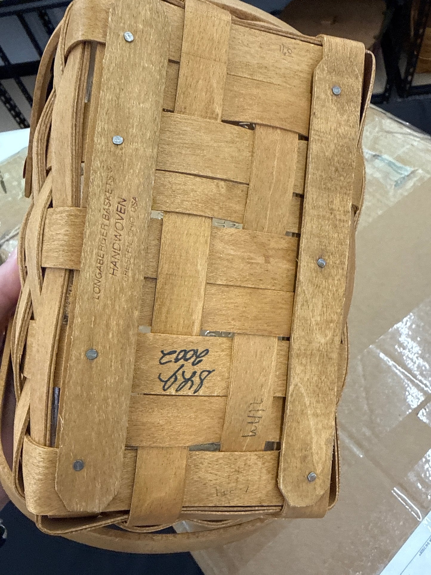Longaberger congratulations basket