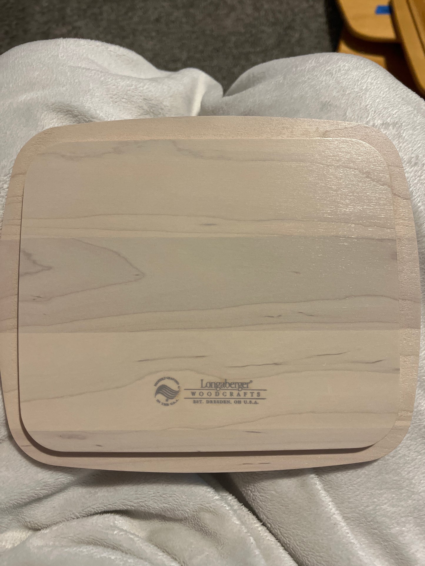 Longaberger 8”x6.75” rectangular Horizon of Hope lid