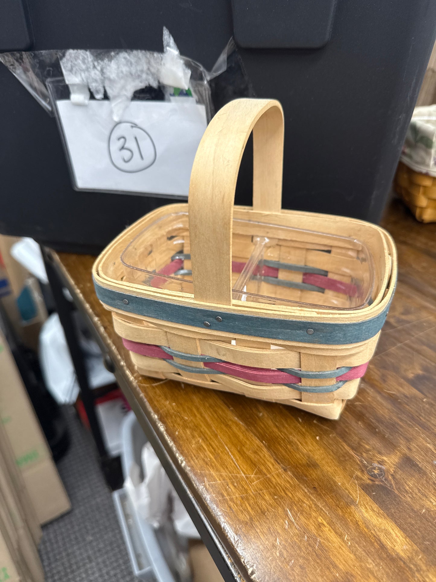 Longaberger small Easter with protector