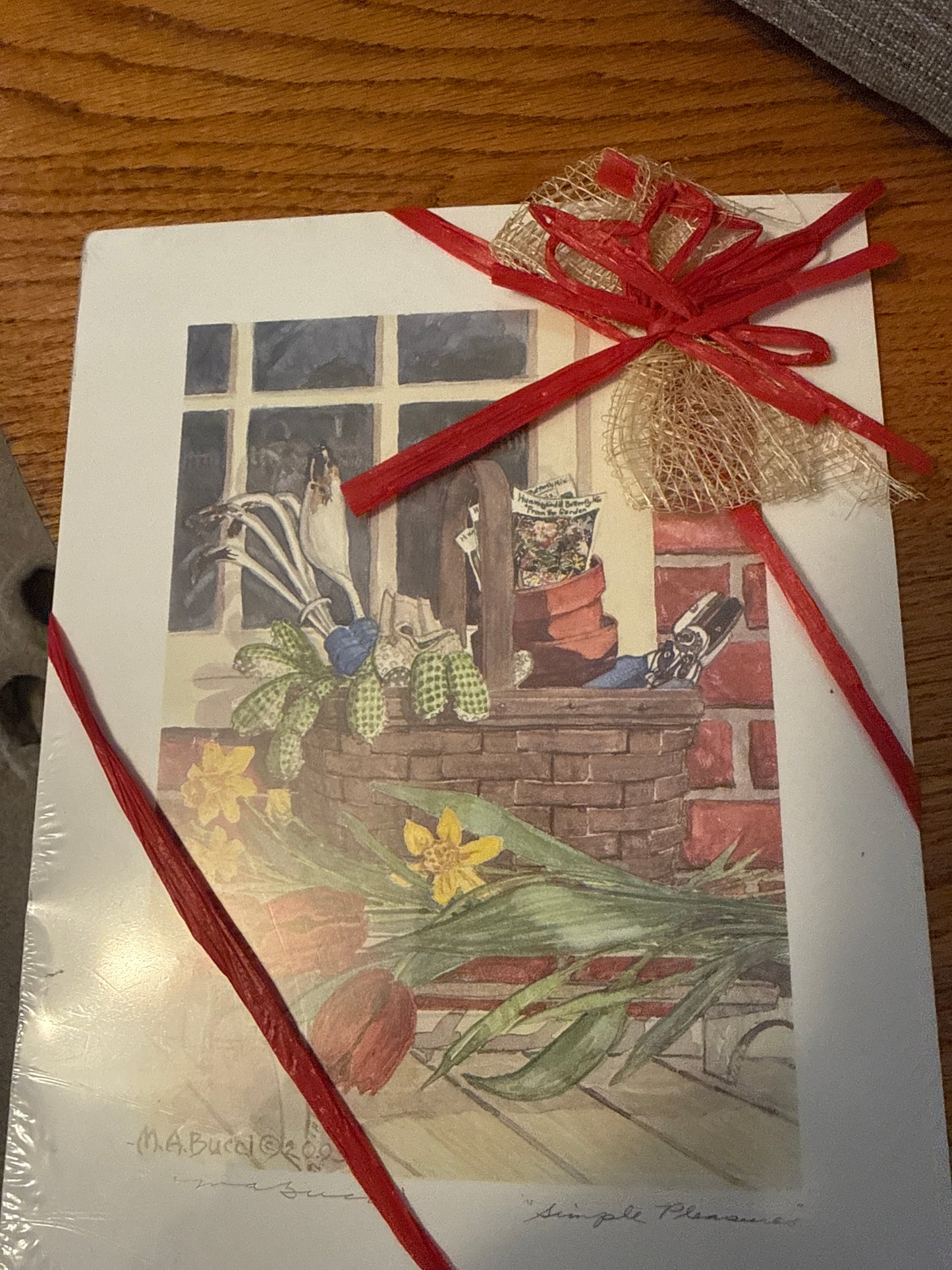 Homestead basket print