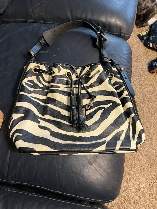 Dooney & Bourke zebra purse