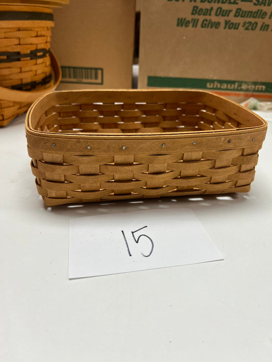 Longaberger vacation keepsake basket