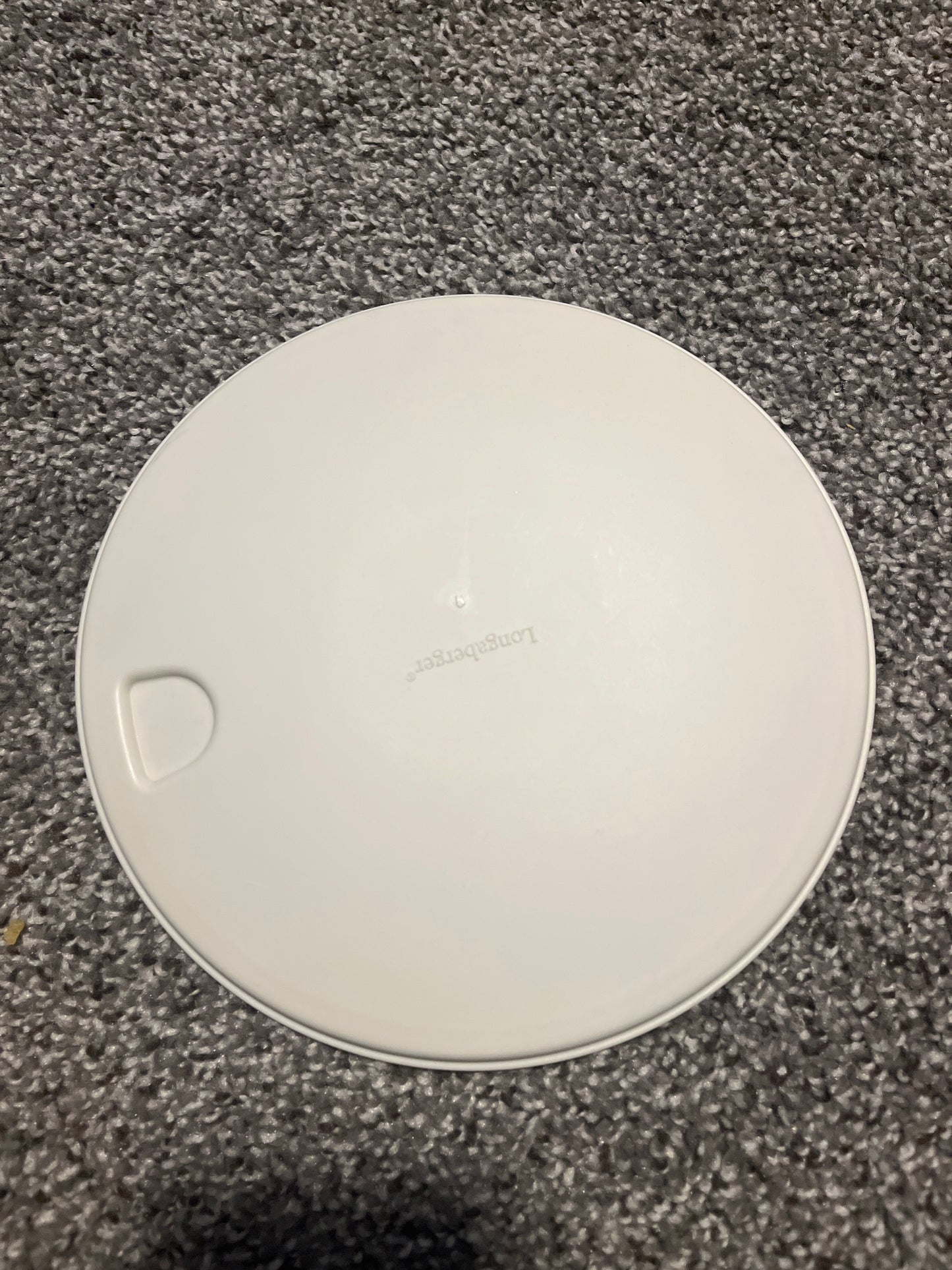 Longaberger 8” round lid