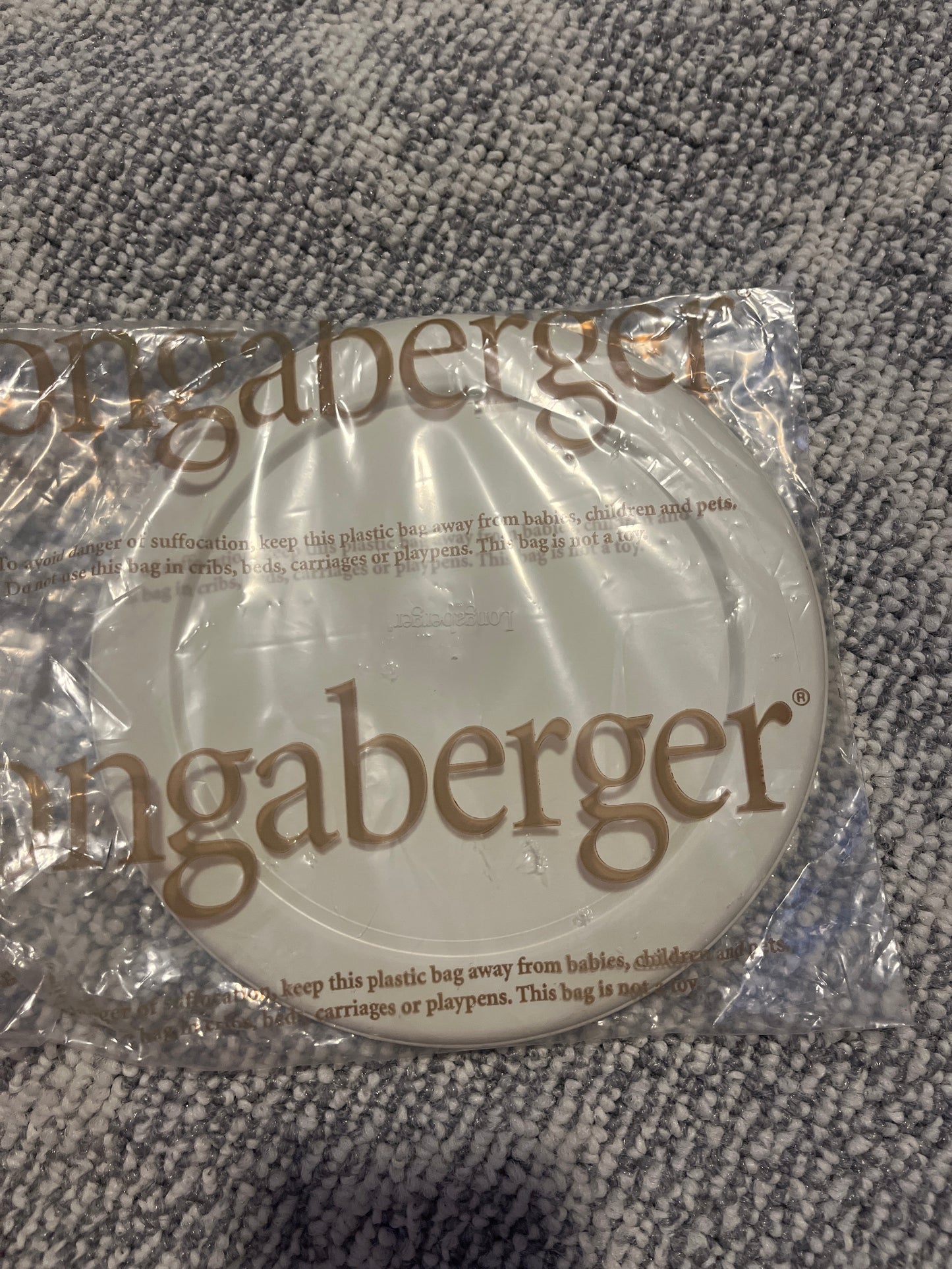 Longaberger 8” lid