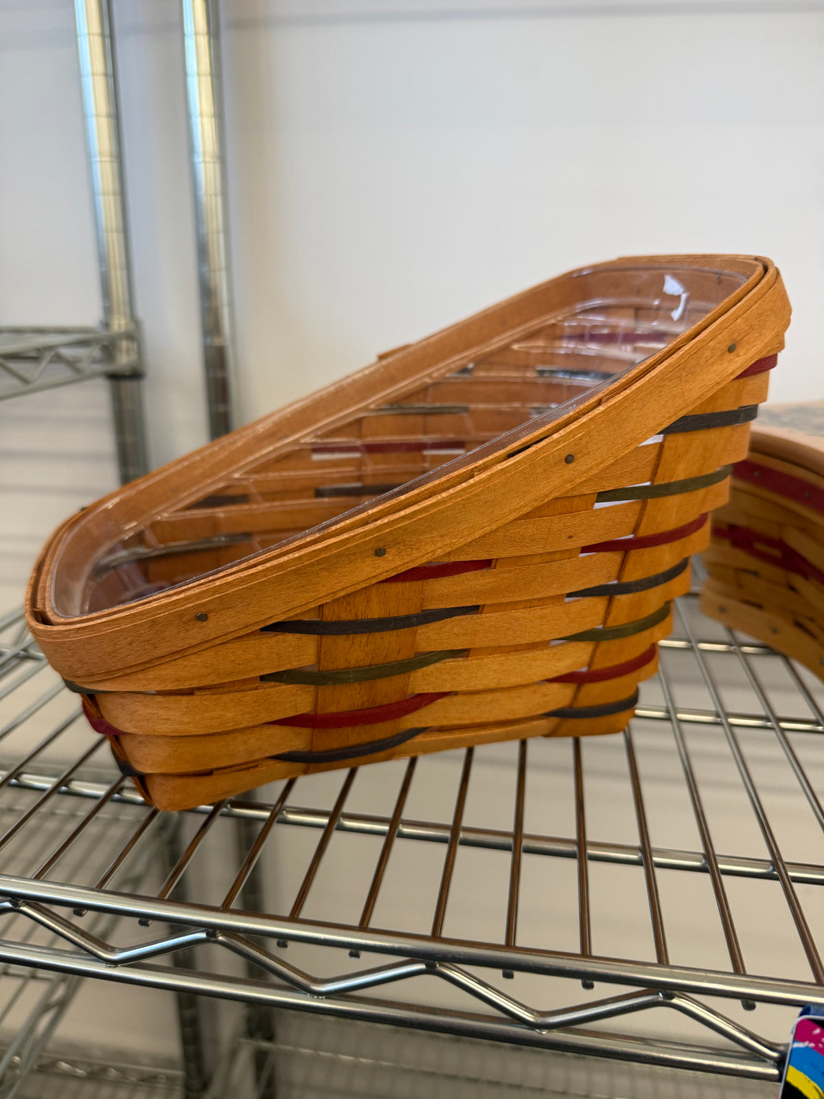 Longaberger small vegetable basket with protector