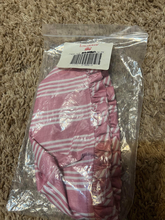 Longaberger Tea Liner in Dusty Rose