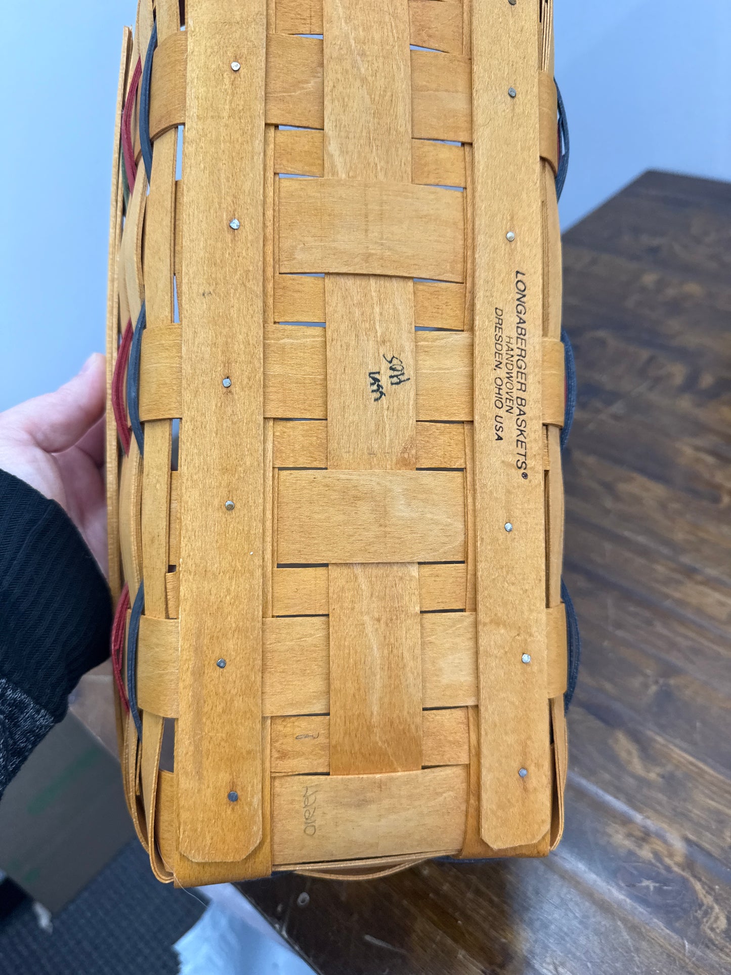 Longaberger bread basket