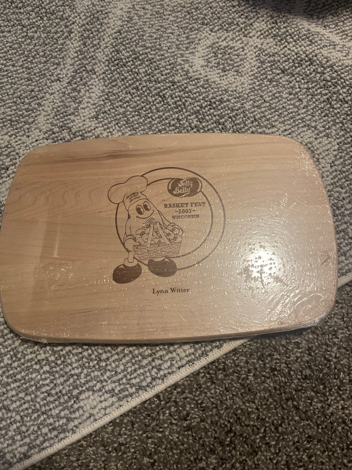 Longaberger 2007 Jelly Belly basket lid
