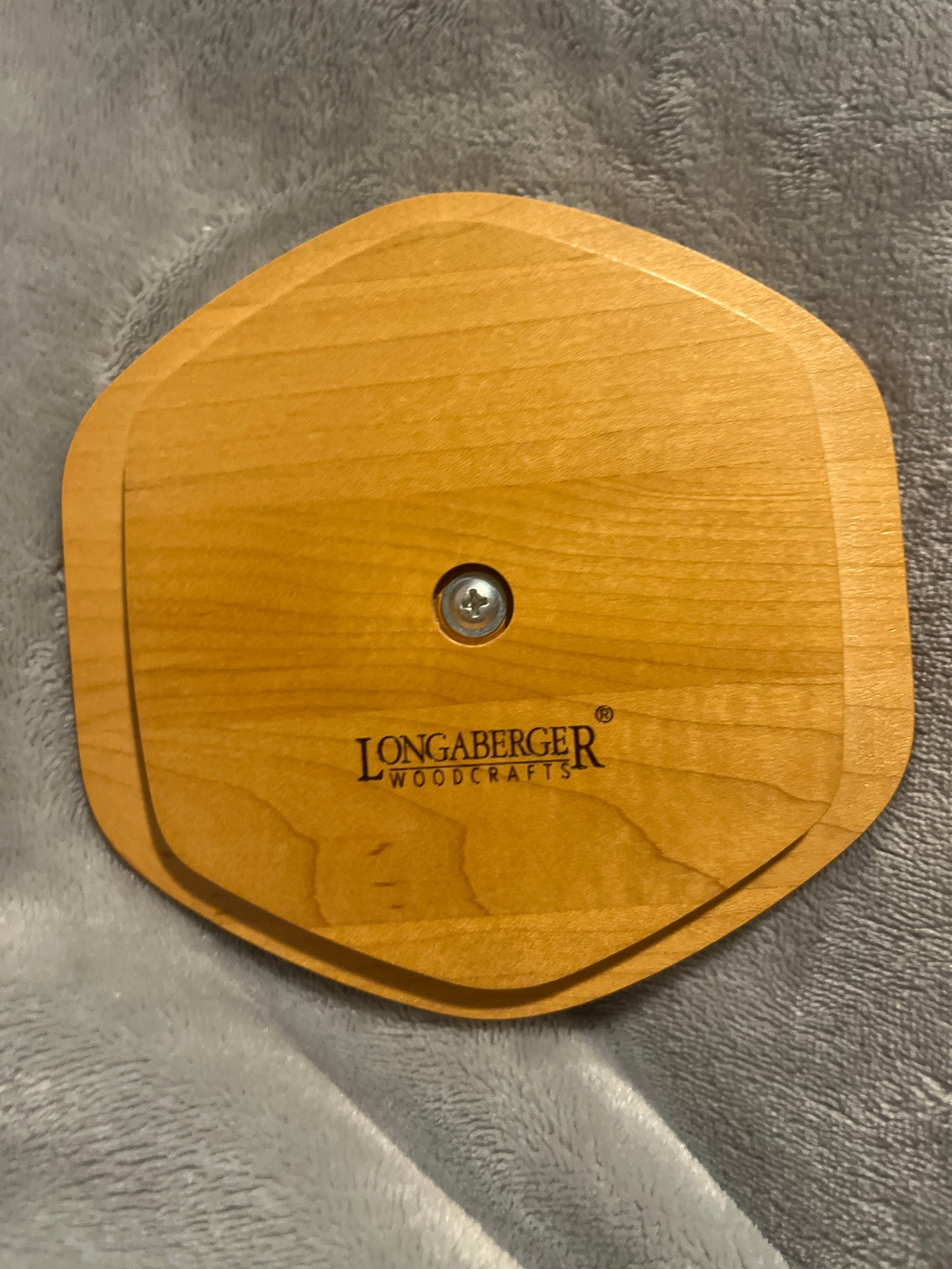 Longaberger 5.25” hexagonal lid