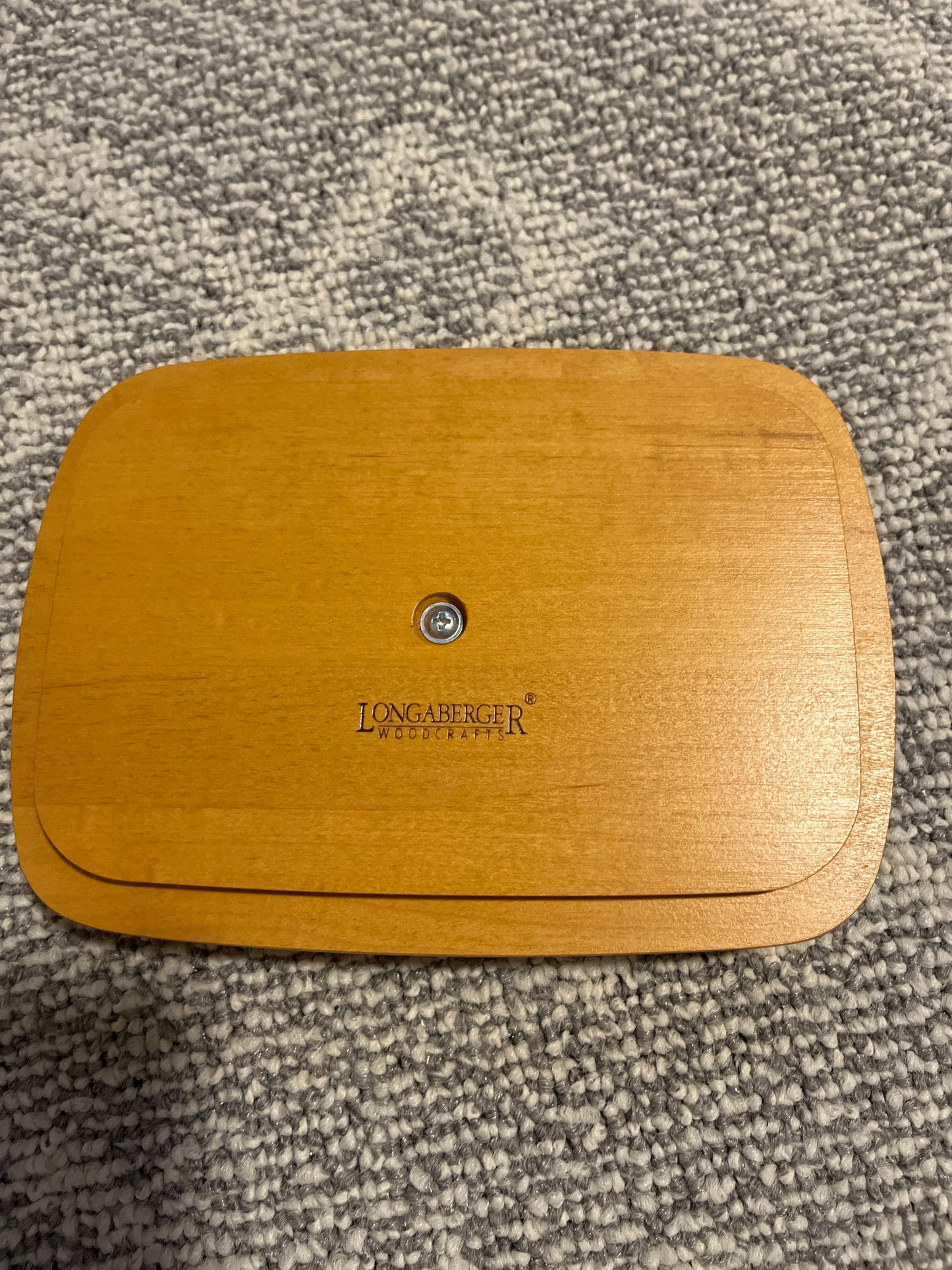 Longaberger seashell lid
