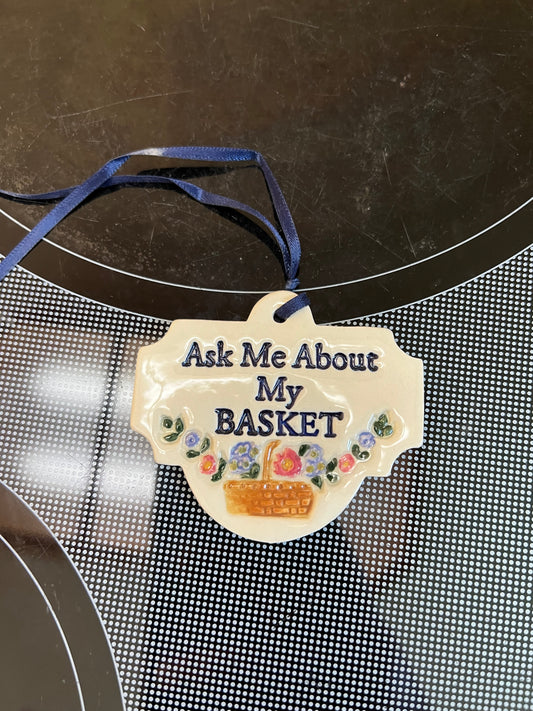 Homestead Carol Berry ask me about my baskets tie on