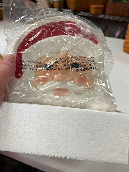 Longaberger set of Santa plates