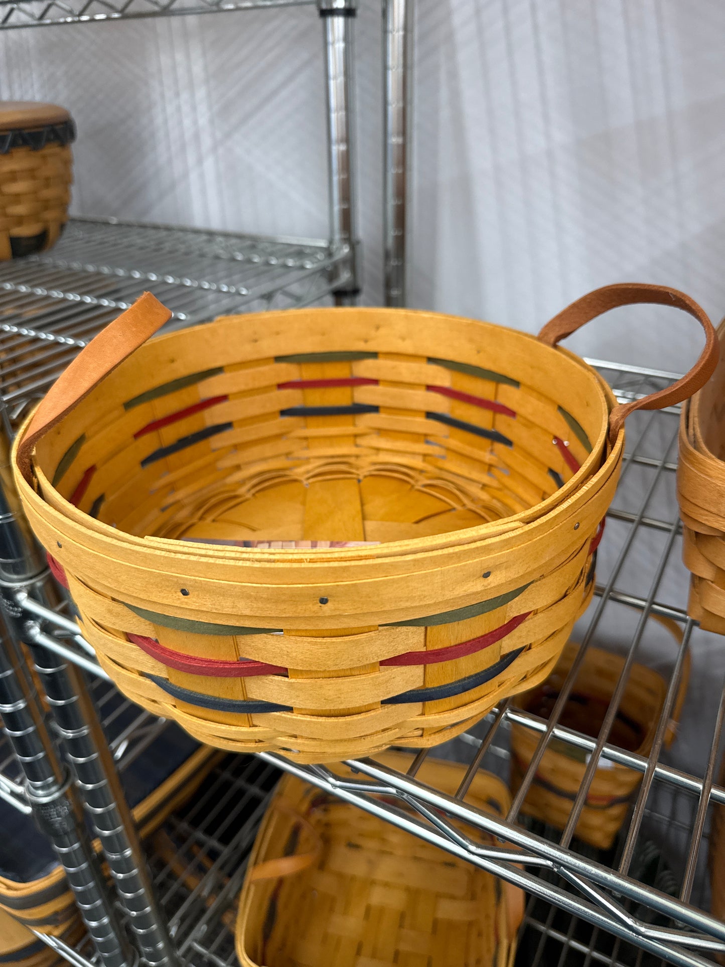 Longaberger darning basket