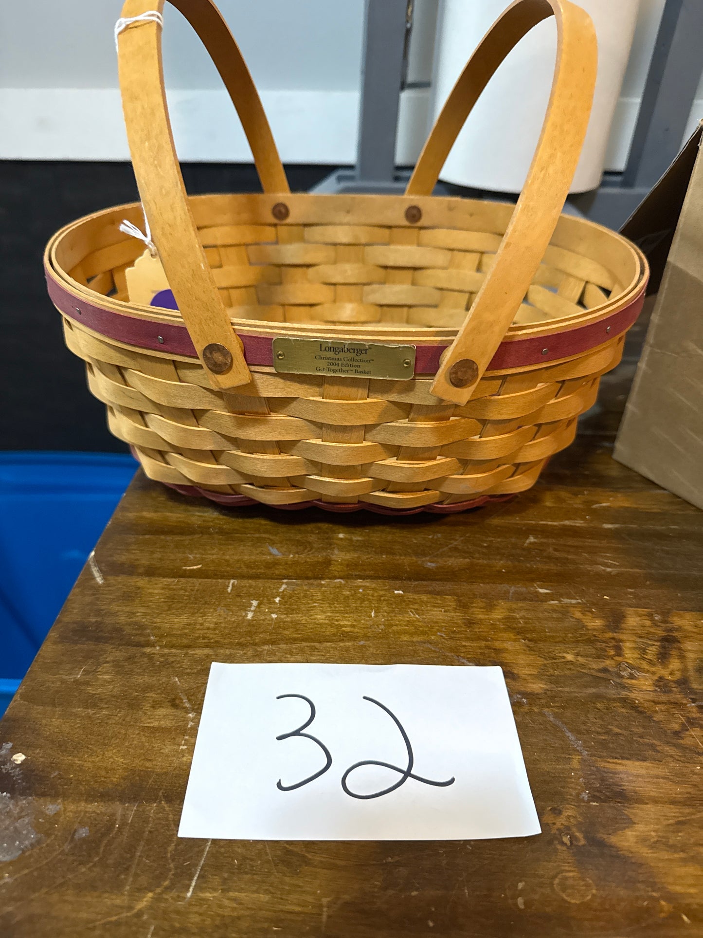 Longaberger Christmas 2004 get together basket