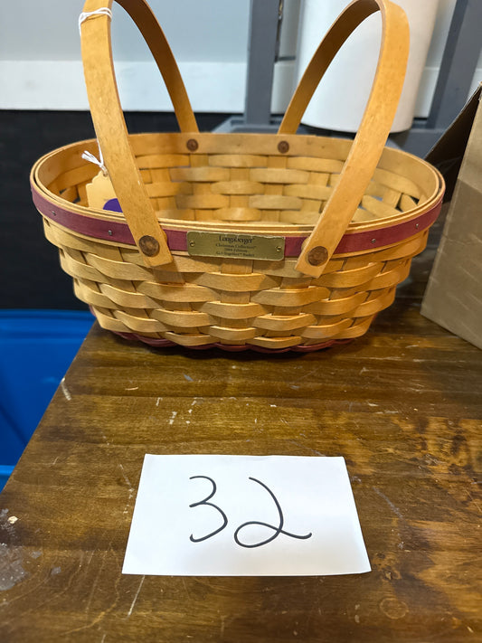 Longaberger Christmas 2004 get together basket