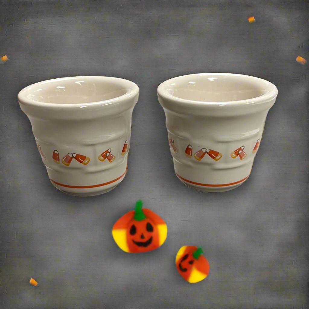 Longaberger set of votives in Candy Corn