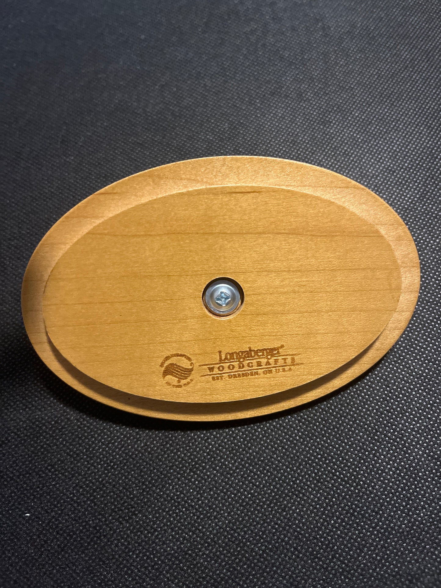 Longaberger 4.5”x3.25” ovular lid
