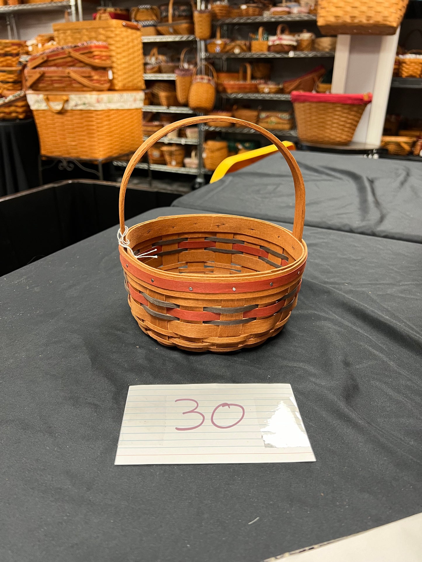 Longaberger 1989 stitching basket