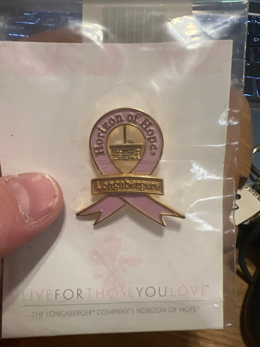 Longaberger horizon of hope pin