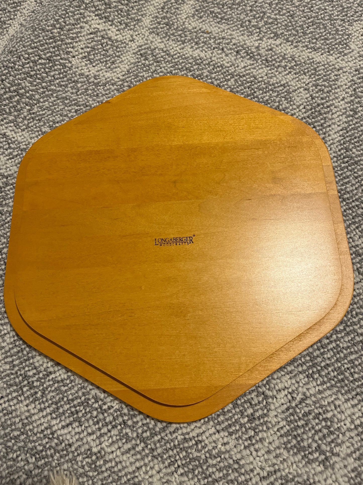 Longaberger 14” Gen& Snowflake lid