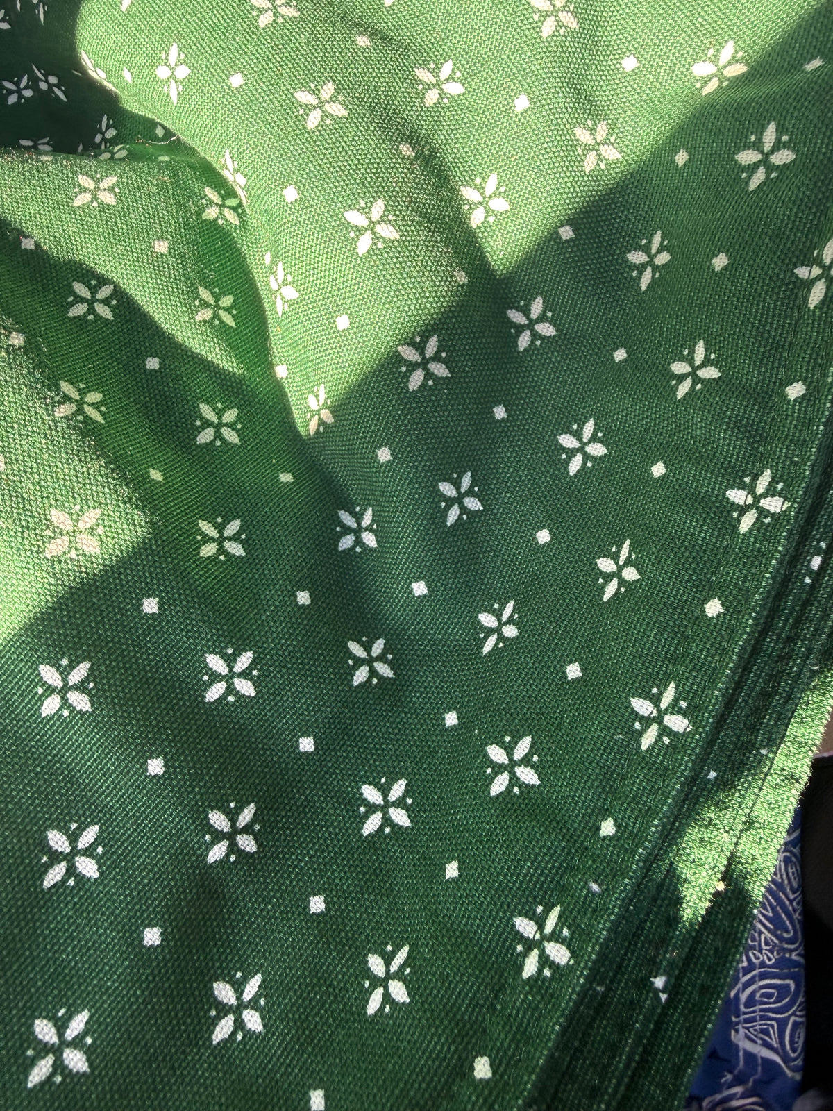 Longaberger placemat in heritage green