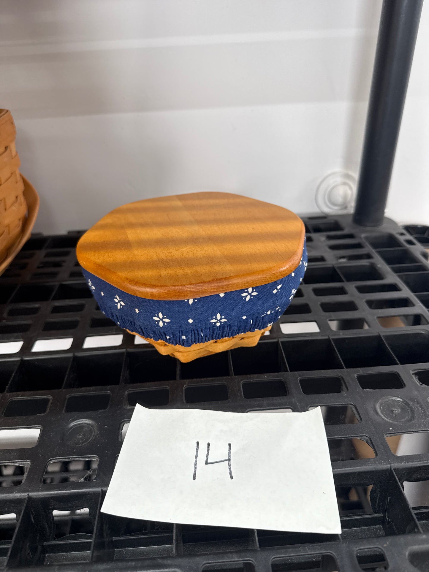 Longaberger small generations basket with liner and lid