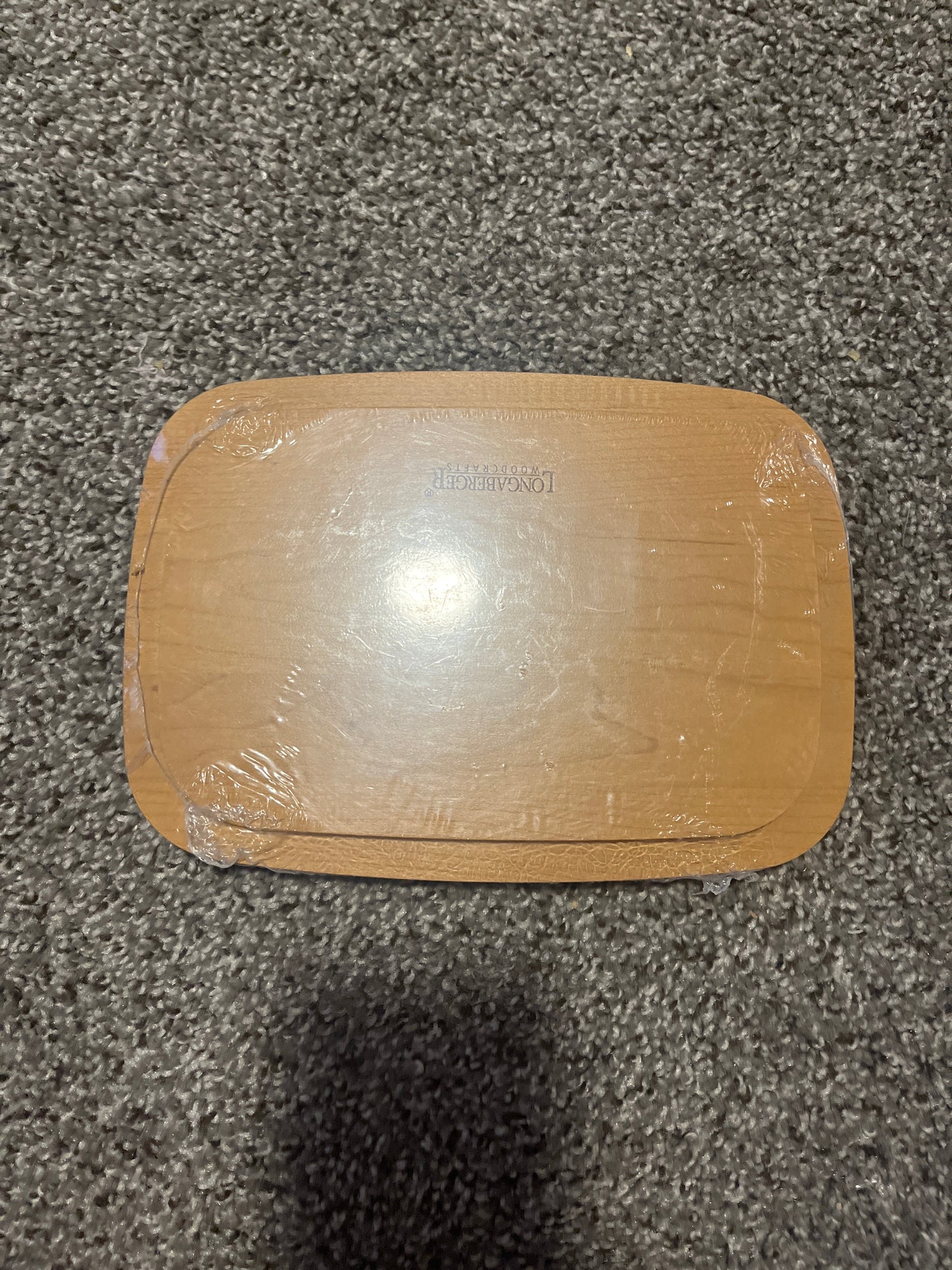 Longaberger large recipe lid