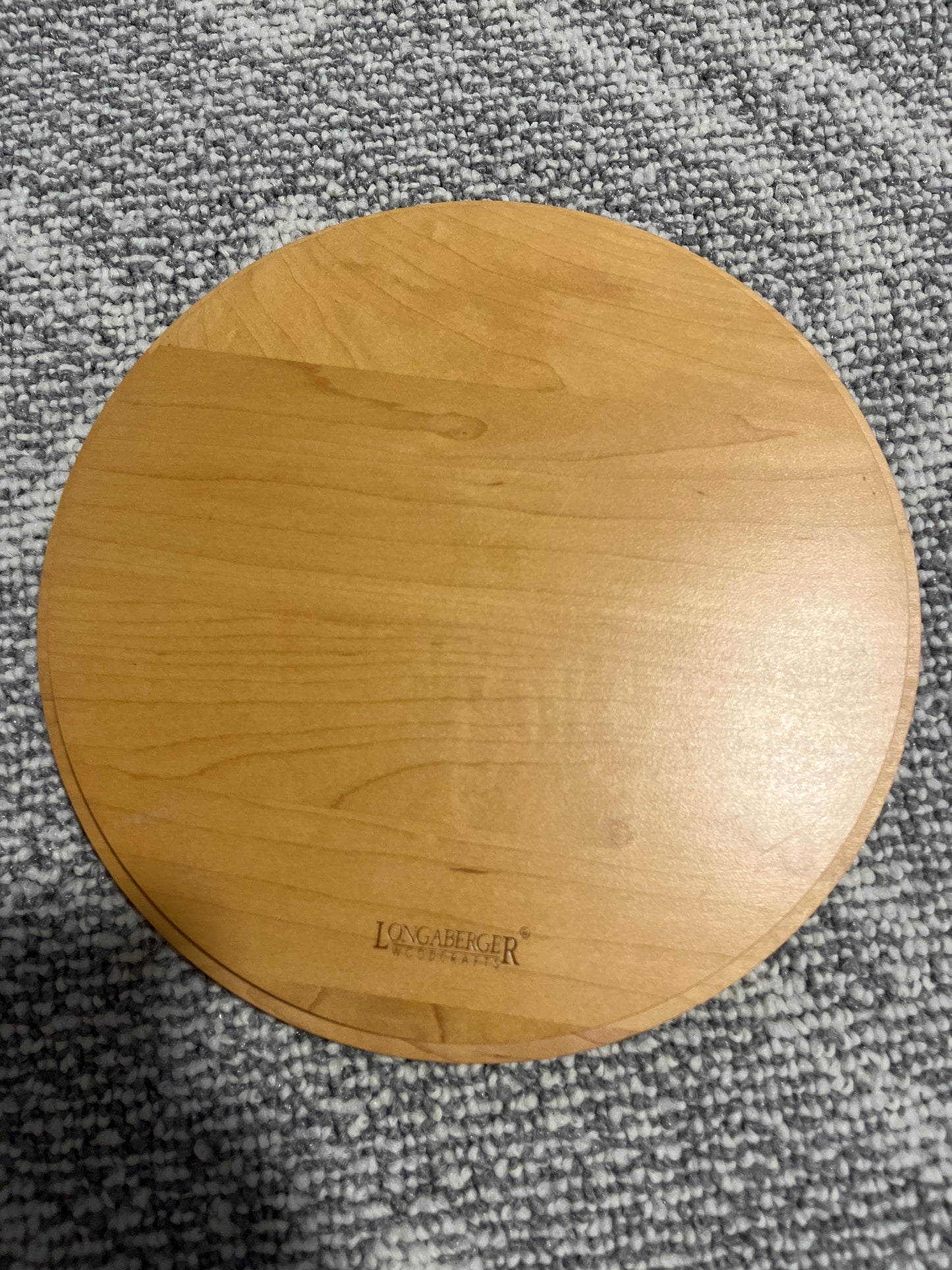 Longaberger 10” round lid
