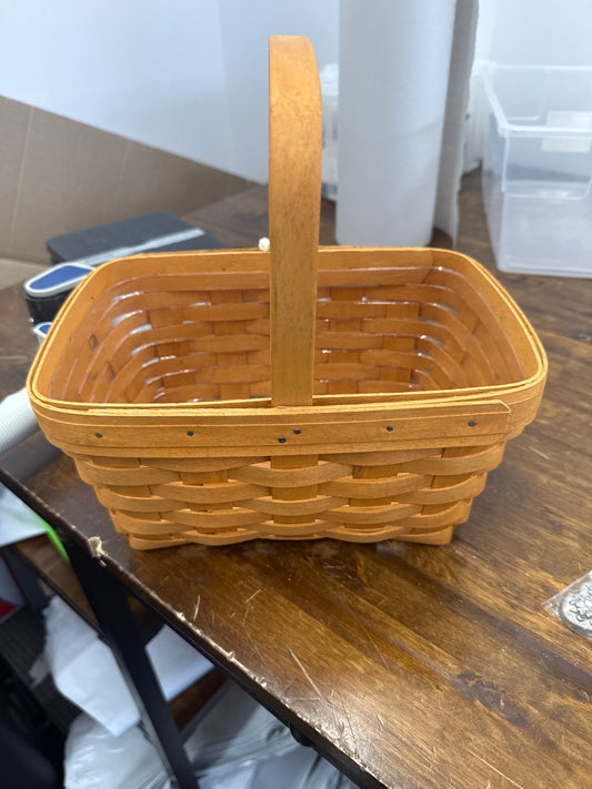 Longaberger spring basket with protector