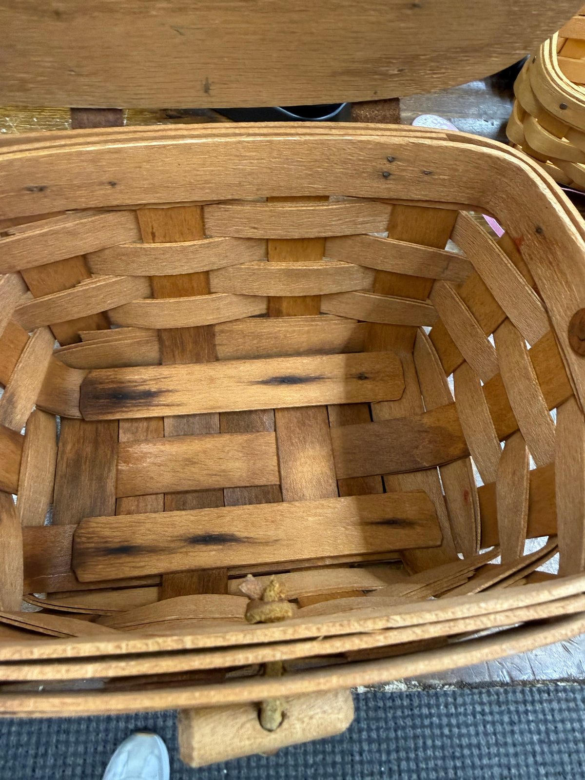 Longaberger kiddie purse basket