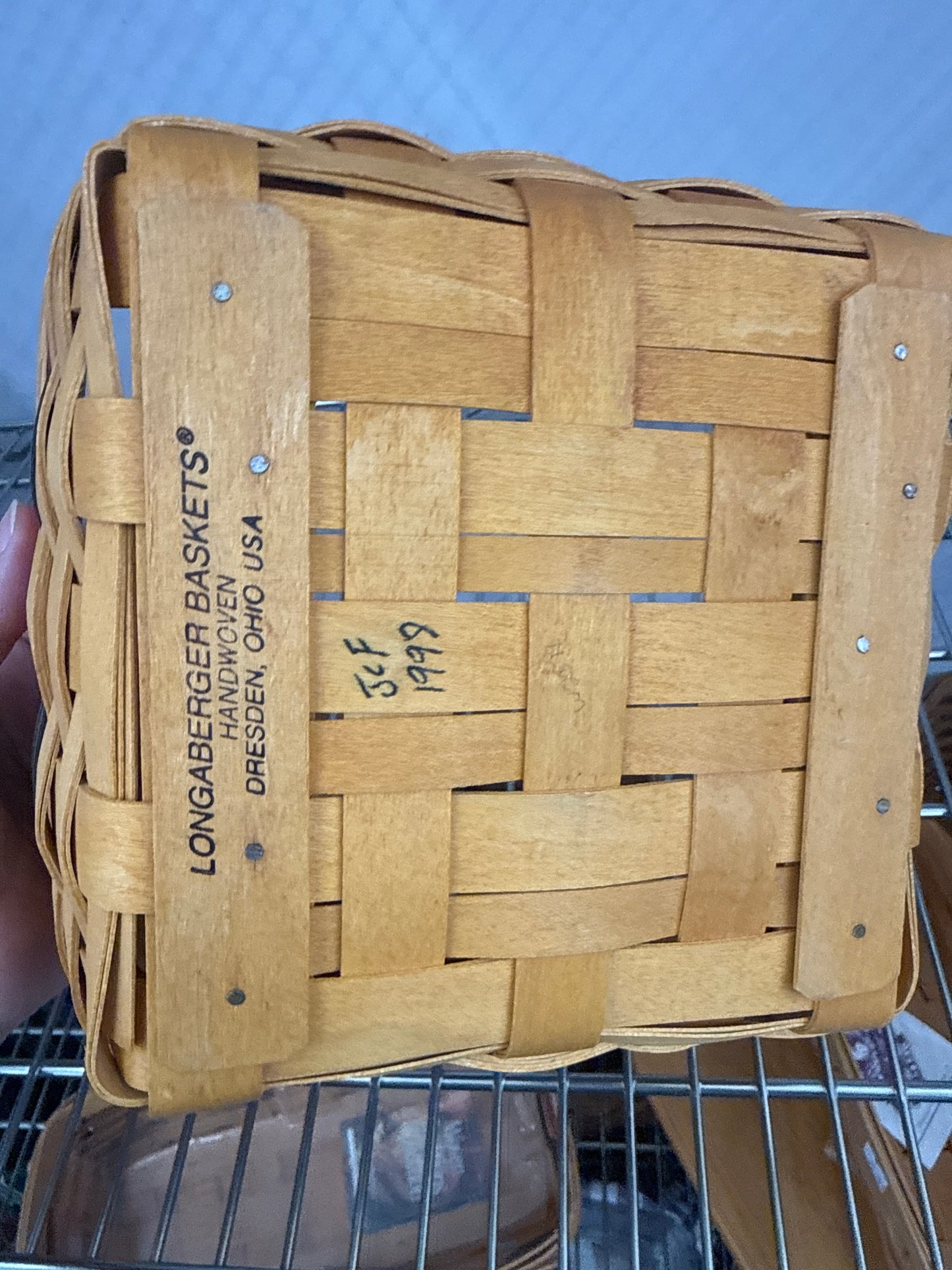 Longaberger large berry awards basket
