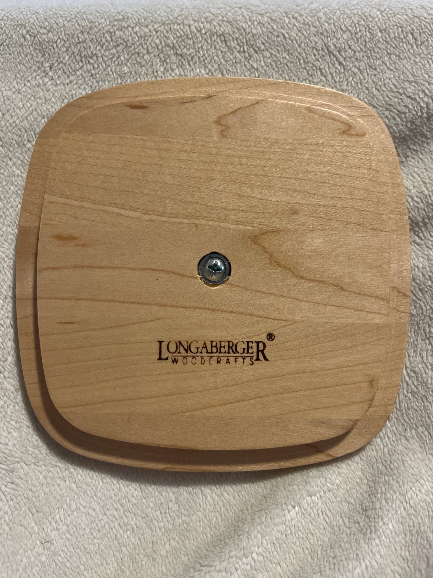 Longaberger 5.5”x5.5” square lid