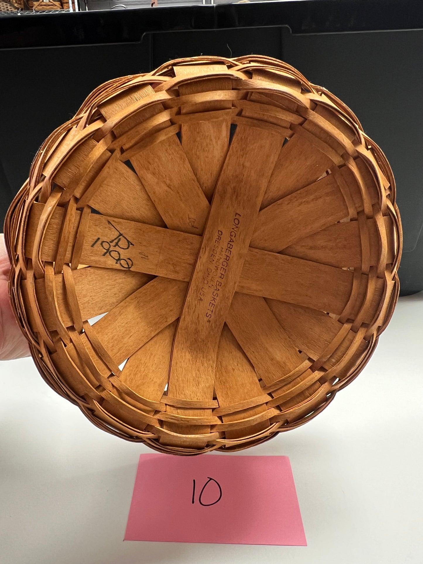 Longaberger Crisco Cookie Basket