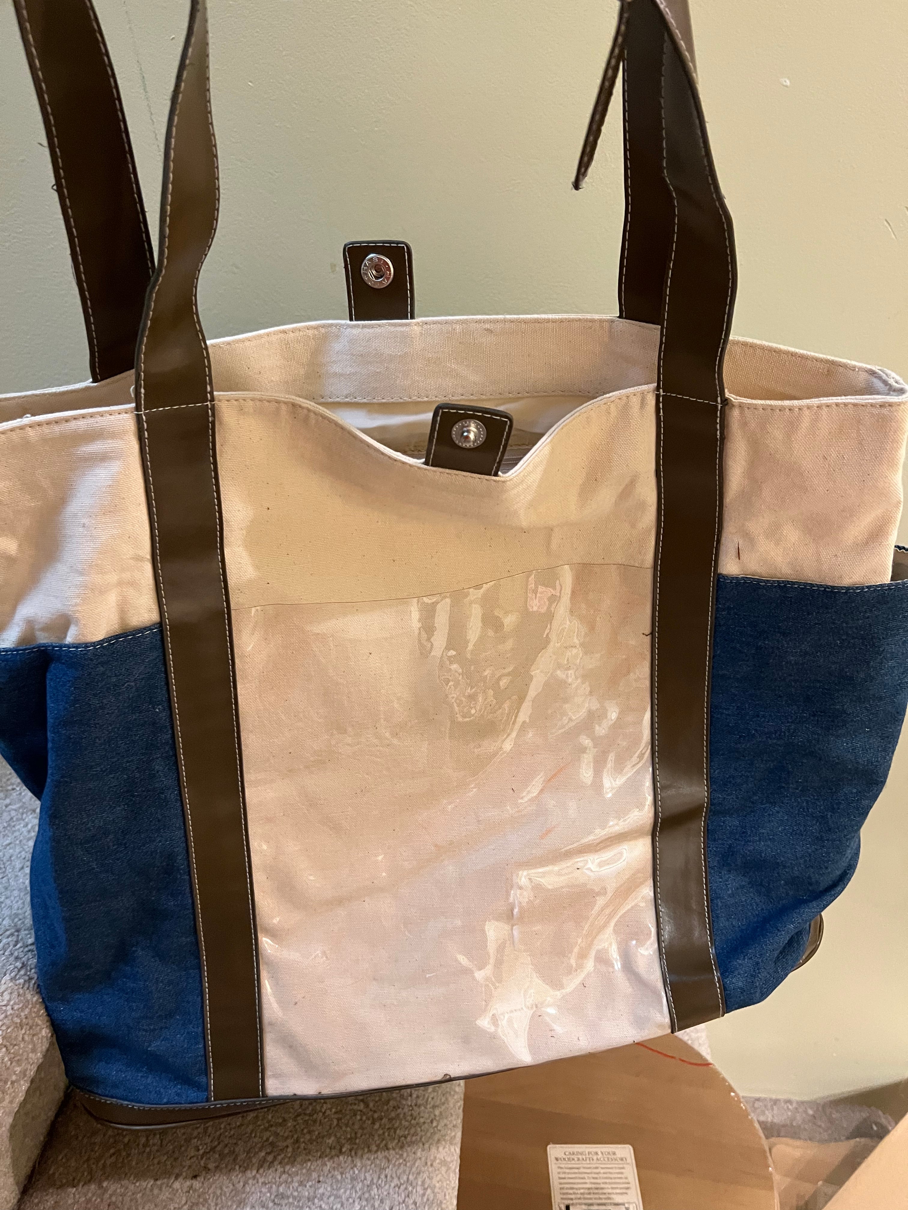 Longaberger outlet tote bag